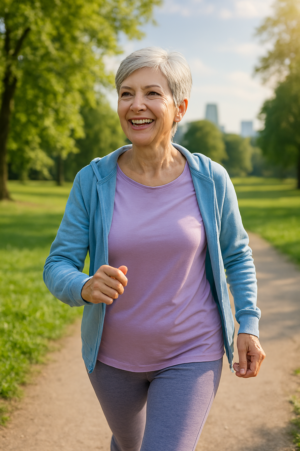 Healthy woman with Nerve Fresh